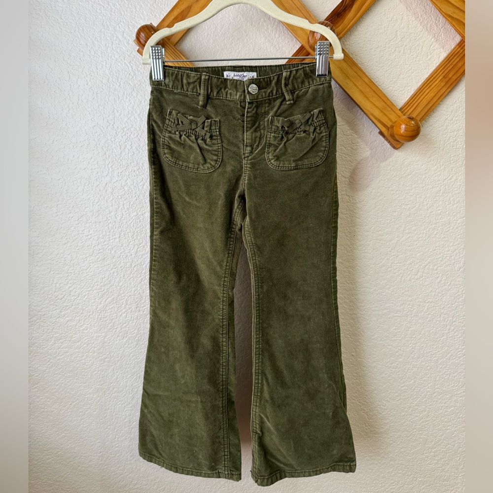 Y2K Toddler Girls Baby Gap Velour Jeans